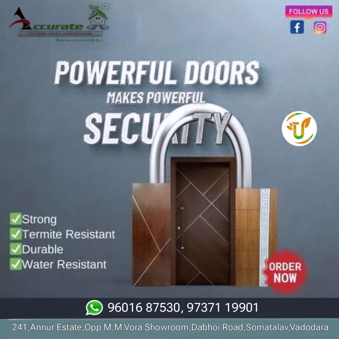 Laminated door